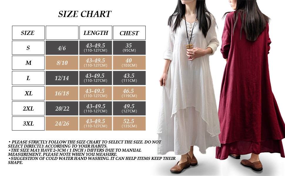 Women's Size Chart