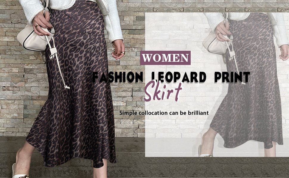 Leopard Skirts for Women