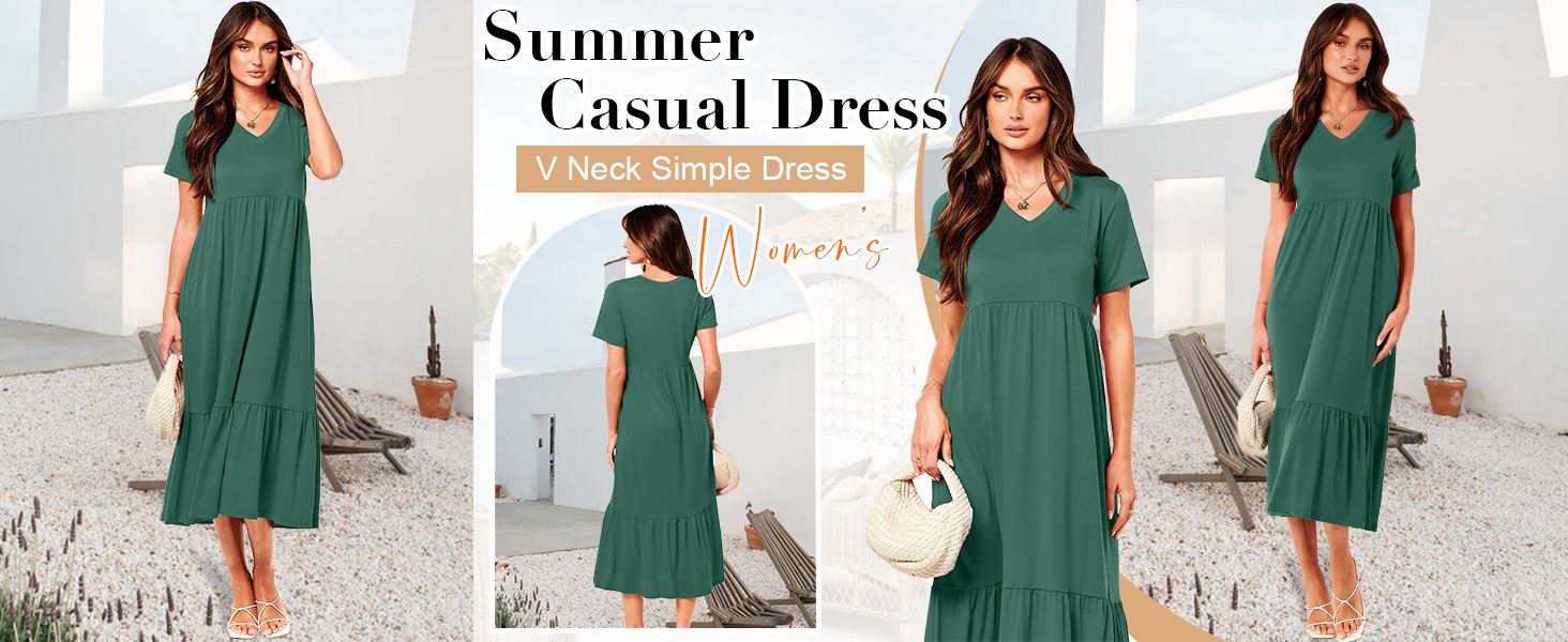 Catalogl Summer Beach Dress